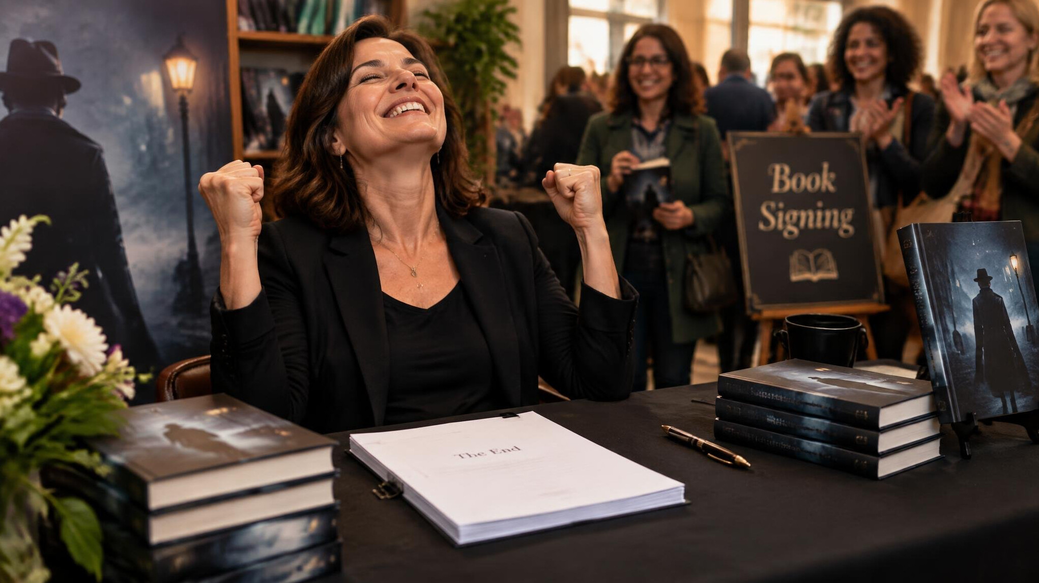 successful mystery author